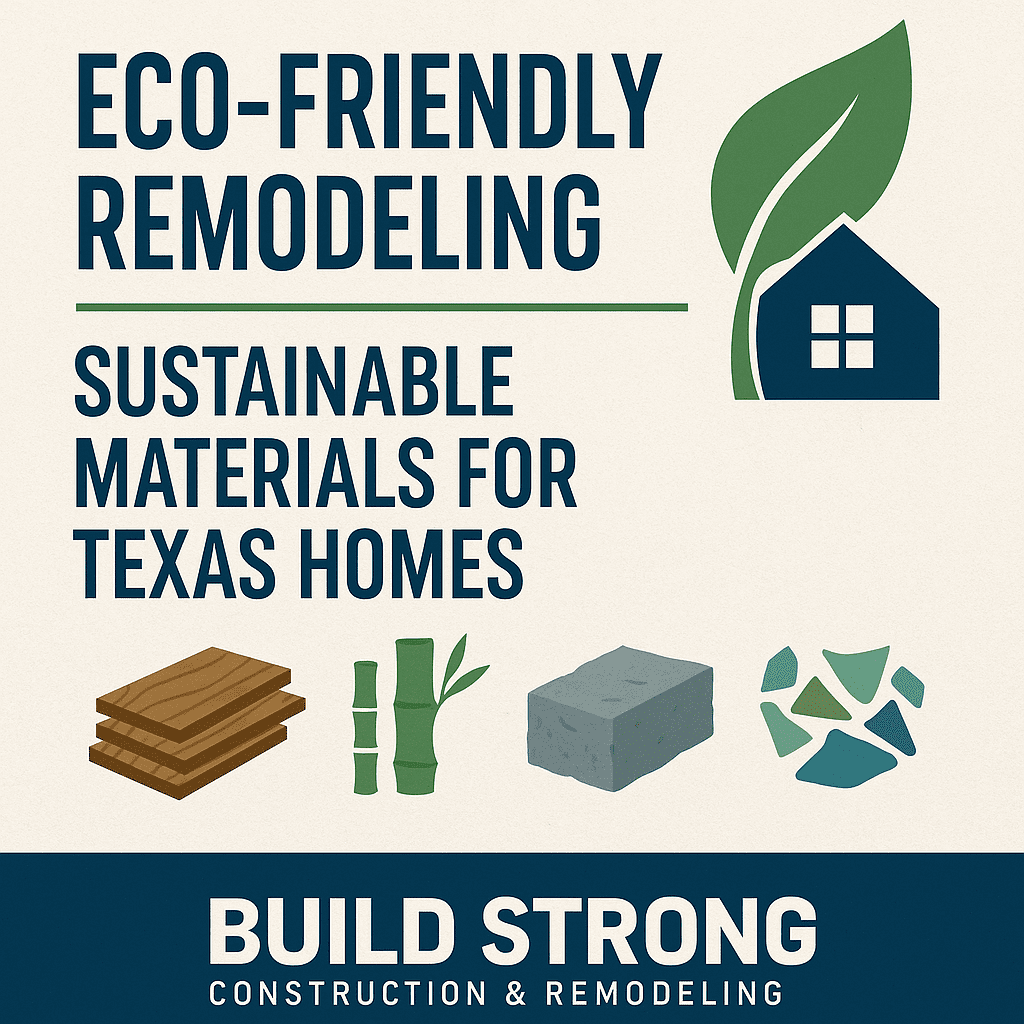 ecofriendly home building irving texas