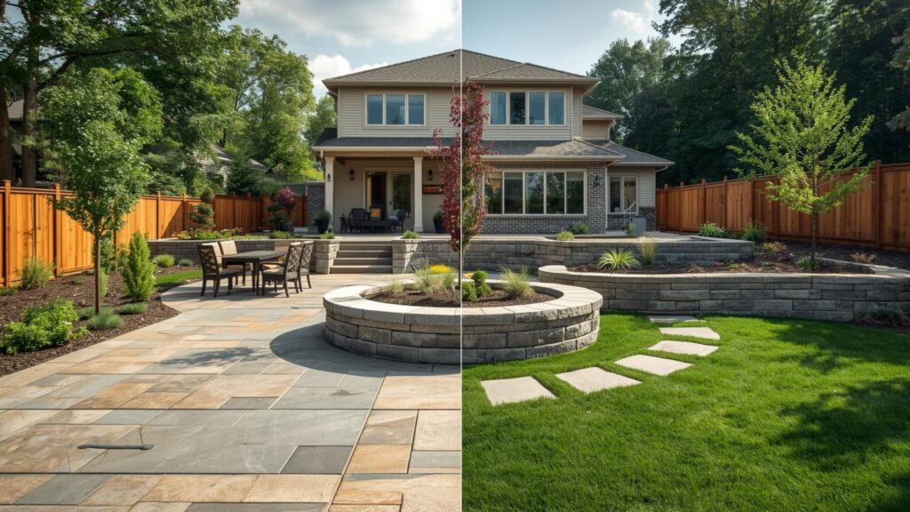 Hardscape vs Softscape: Choose the Right Elements for Your Yard