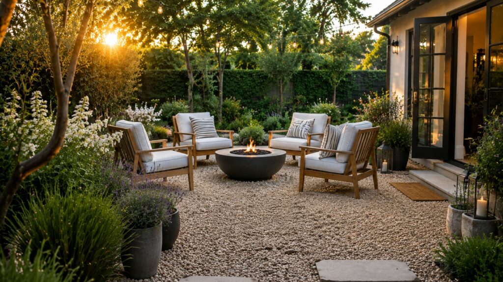21 Pea Gravel Patio Ideas That Make Outdoor Living Effortless