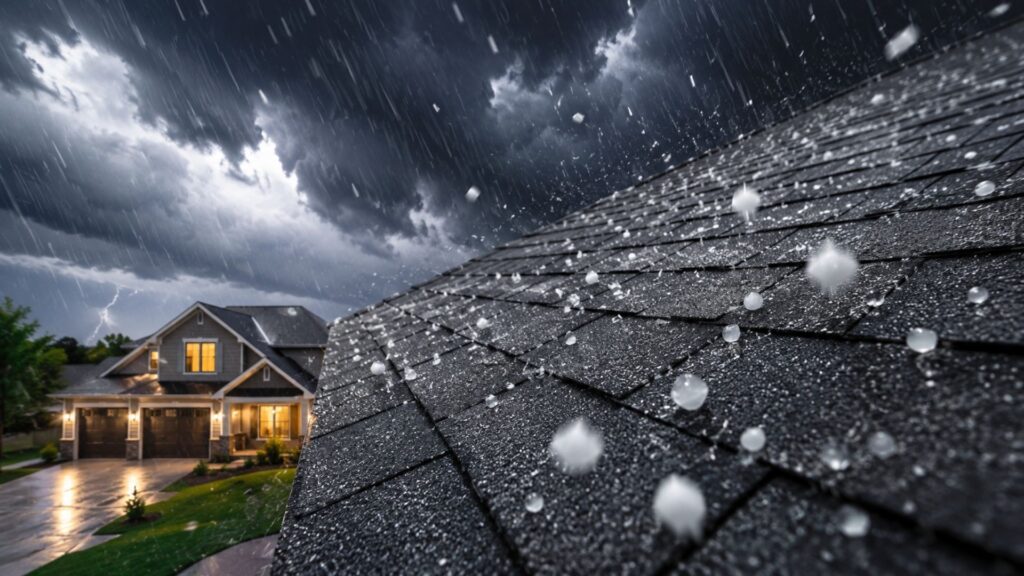 Impact-Resistant Shingles Shrug Off Hail Storms
