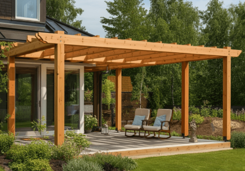 Wood Pergola